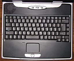 Desknote A929 combo：キーボード面 シンプルです