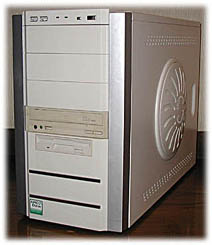 激安自作パソコン CPU：Duron1.2 M/B：L7SOM HDD：40GB-7200rpmと、十分な性能です。